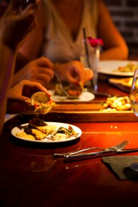 1 people Alchemy diners plate closeup